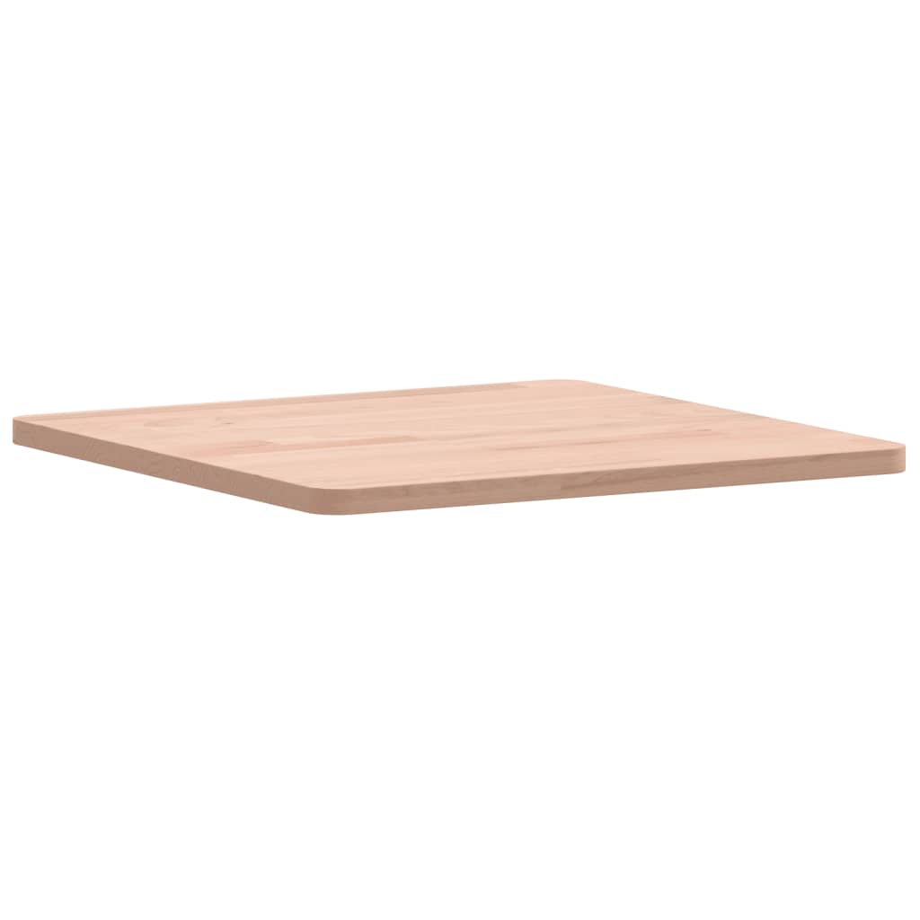 Piano per Tavolo 40x40x1,5 cm Quadrato Legno Massello di Faggio