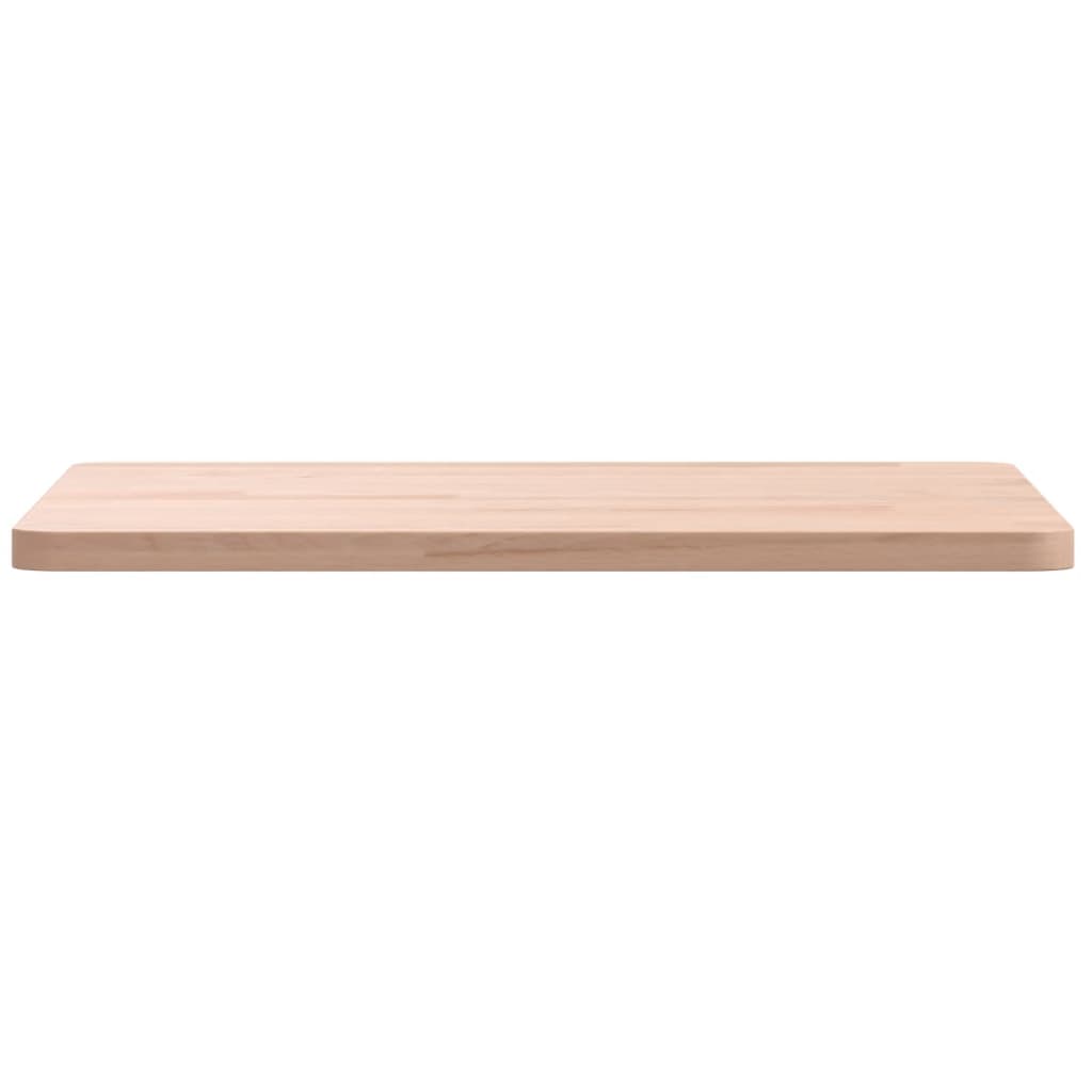 Piano per Tavolo 40x40x1,5 cm Quadrato Legno Massello di Faggio