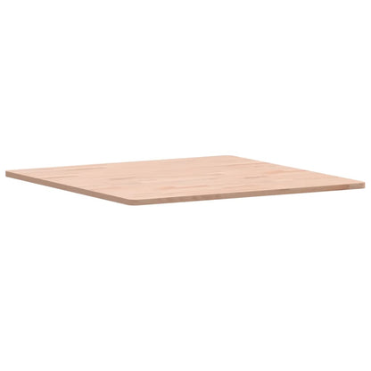 Piano per Tavolo 70x70x1,5 cm Quadrato Legno Massello di Faggio