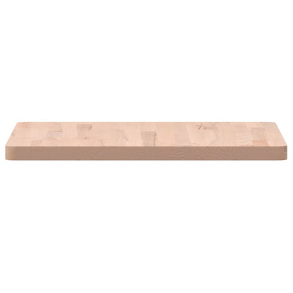 Piano per Tavolo 50x50x2,5 cm Quadrato Legno Massello di Faggio
