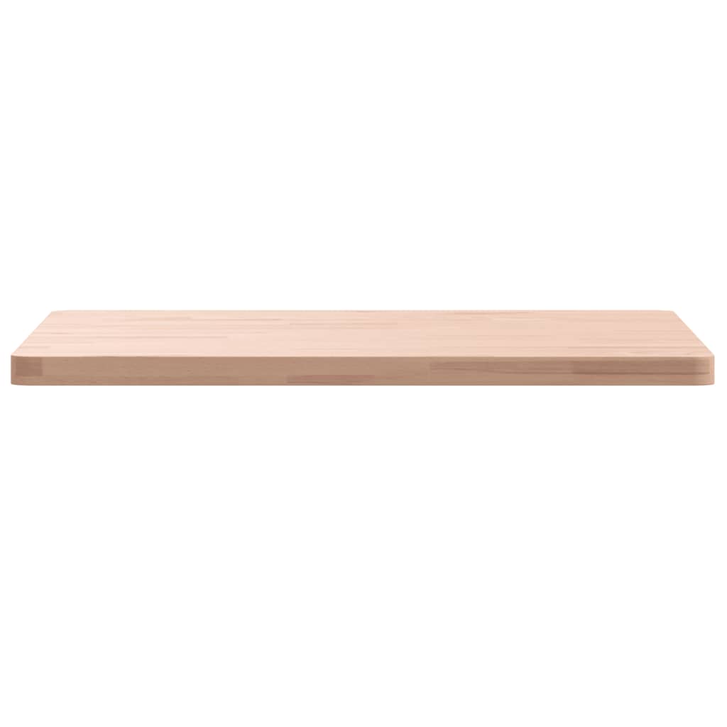 Piano per Tavolo 60x60x2,5 cm Quadrato Legno Massello di Faggio