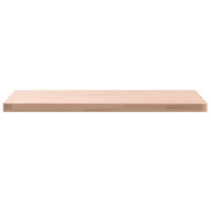 Piano per Tavolo 60x60x2,5 cm Quadrato Legno Massello di Faggio