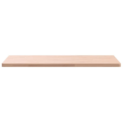 Piano per Tavolo 90x90x2,5 cm Quadrato Legno Massello di Faggio