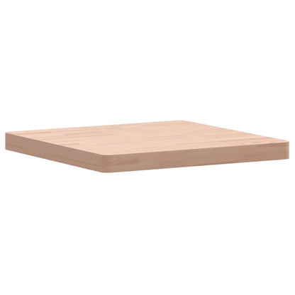 Piano per Tavolo 50x50x4 cm Quadrato Legno Massello di Faggio
