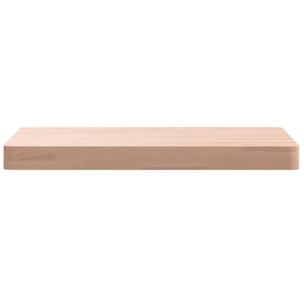 Piano per Tavolo 50x50x4 cm Quadrato Legno Massello di Faggio