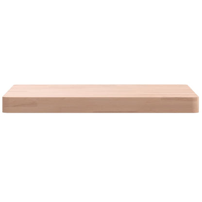Piano per Tavolo 50x50x4 cm Quadrato Legno Massello di Faggio