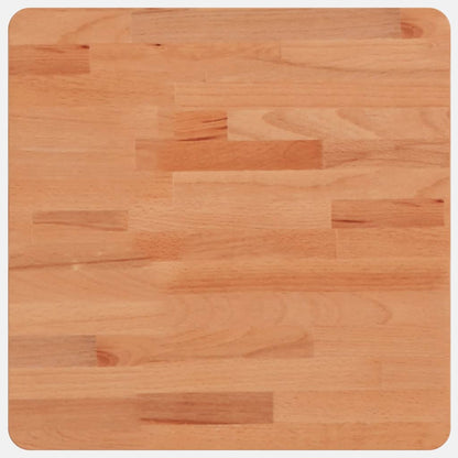 Piano per Tavolo 40x40x1,5 cm Quadrato Legno Massello di Faggio