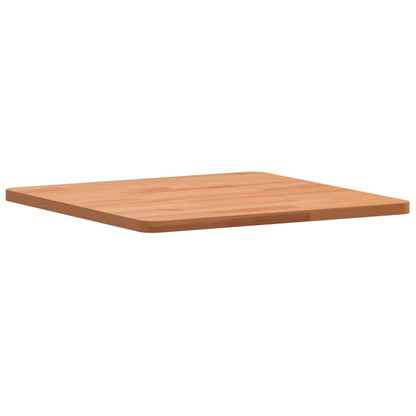 Piano per Tavolo 40x40x1,5 cm Quadrato Legno Massello di Faggio