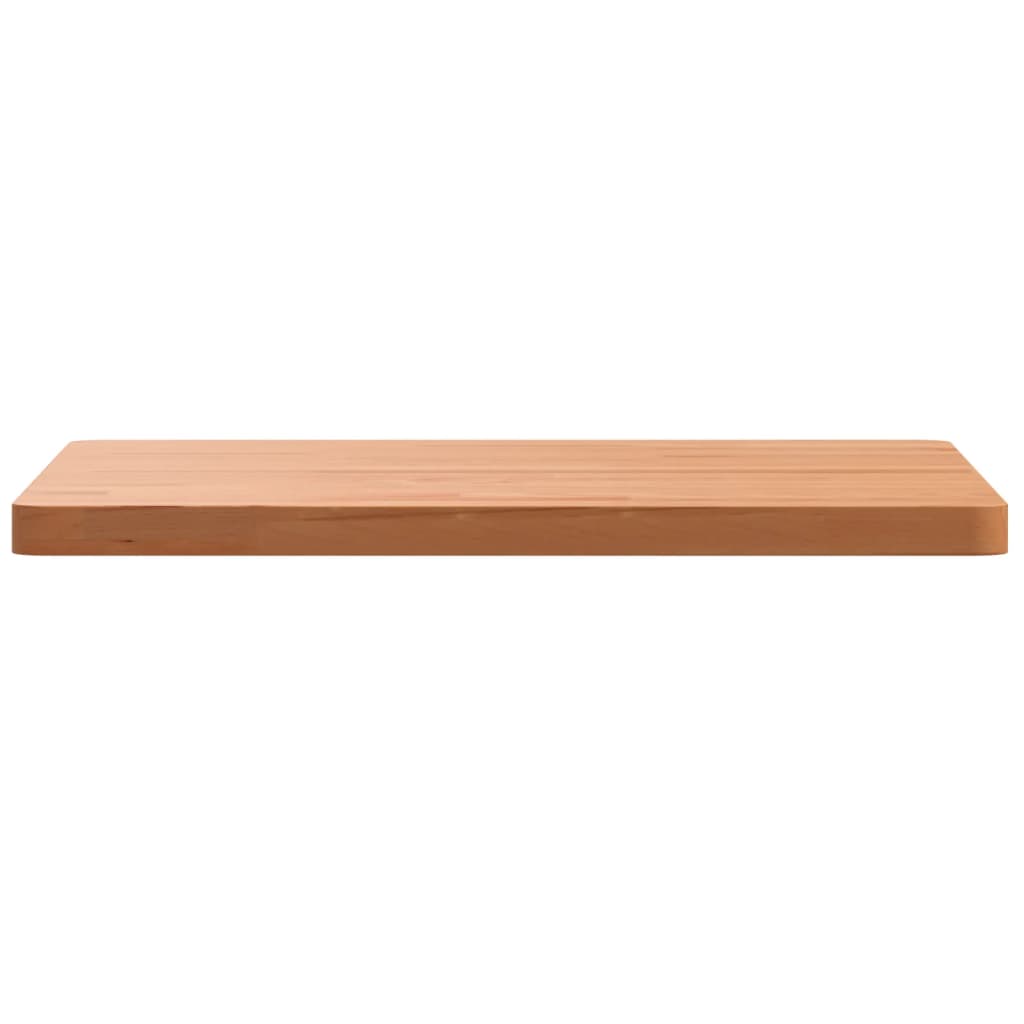 Piano per Tavolo 50x50x2,5 cm Quadrato Legno Massello di Faggio