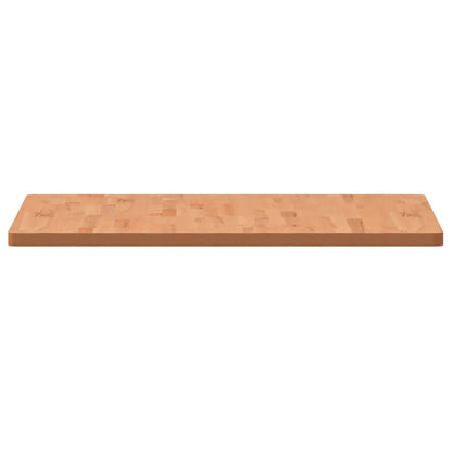 Piano per Tavolo 80x80x2,5 cm Quadrato Legno Massello di Faggio