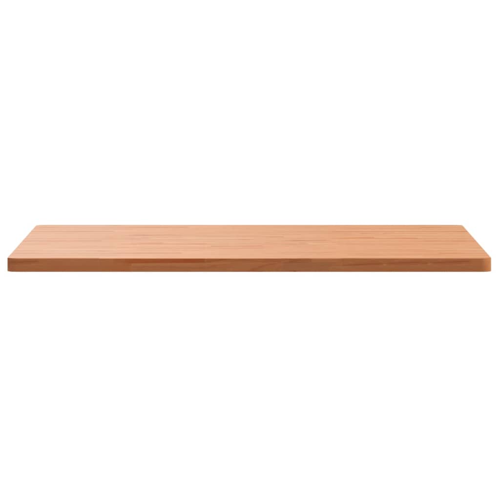 Piano per Tavolo 90x90x2,5 cm Quadrato Legno Massello di Faggio