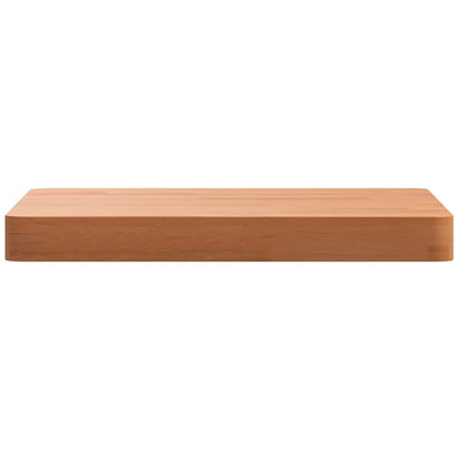 Piano per Tavolo 40x40x4 cm Quadrato Legno Massello di Faggio