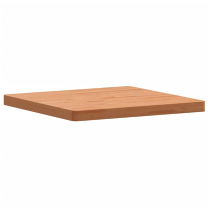 Piano per Tavolo 60x60x4 cm Quadrato Legno Massello di Faggio
