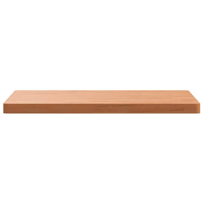 Piano per Tavolo 80x80x4 cm Quadrato Legno Massello di Faggio