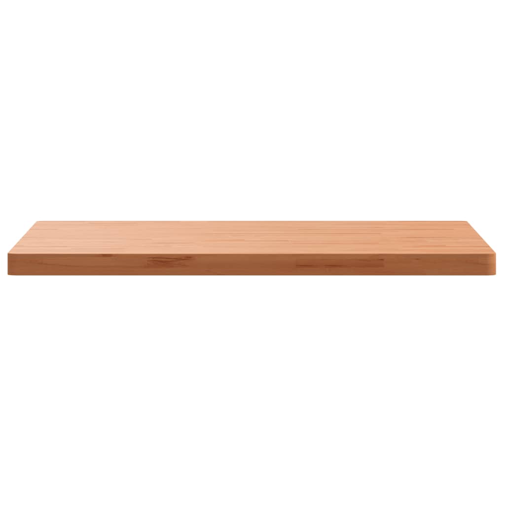 Piano per Tavolo 90x90x4 cm Quadrato Legno Massello di Faggio