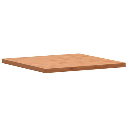 Piano per Tavolo 90x90x4 cm Quadrato Legno Massello di Faggio