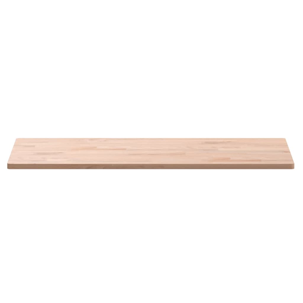 Piano Bagno 80x40x1,5 cm Legno Massello di Faggio