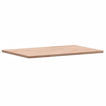 Piano Bagno 60x40x1,5 cm Legno Massello di Faggio