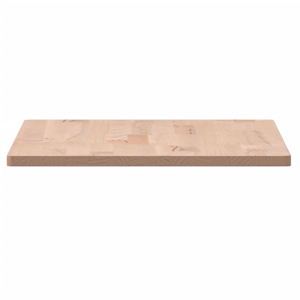 Piano Bagno 60x40x1,5 cm Legno Massello di Faggio