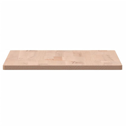Piano Bagno 60x40x1,5 cm Legno Massello di Faggio