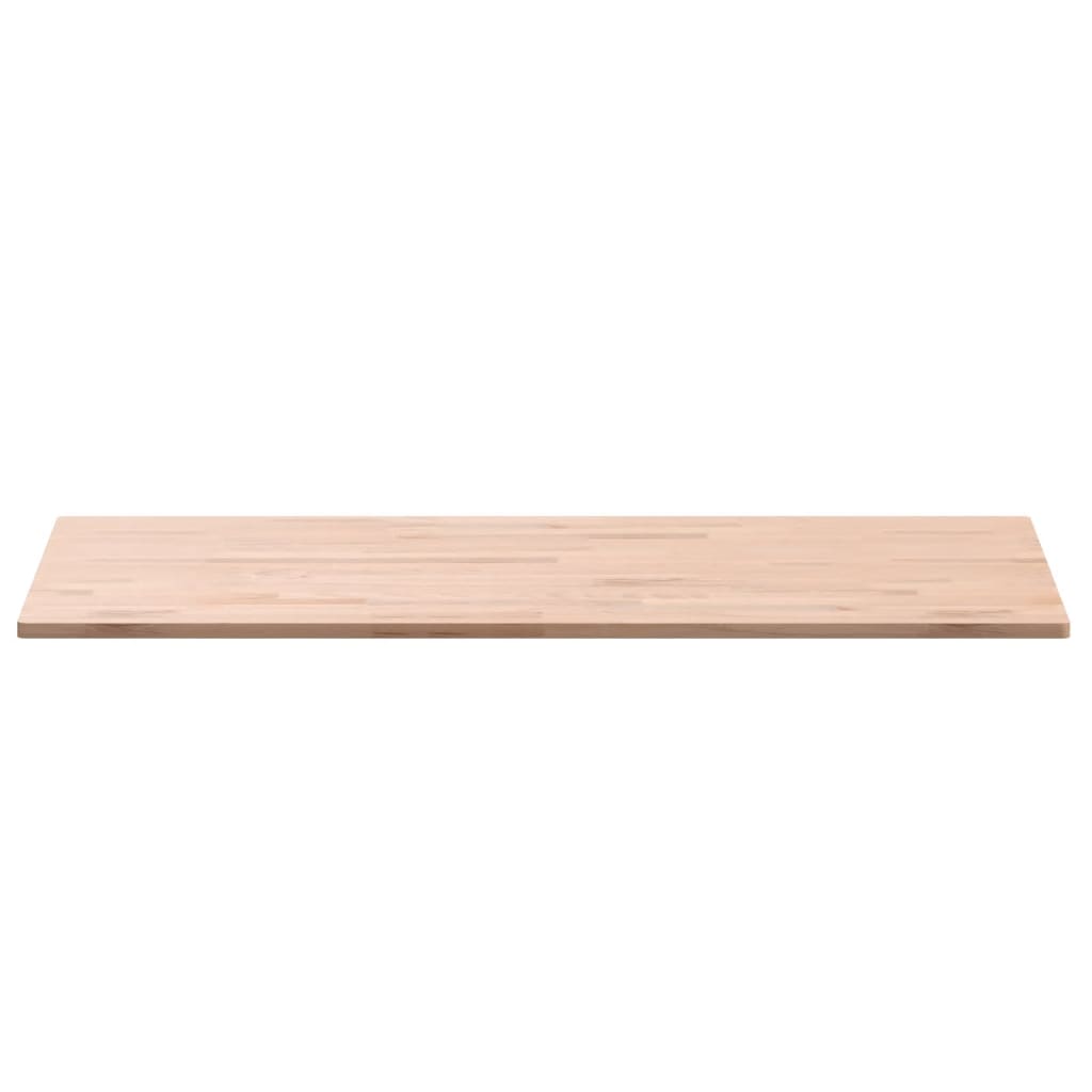 Piano Bagno 100x60x1,5 cm in Legno Massello di Faggio