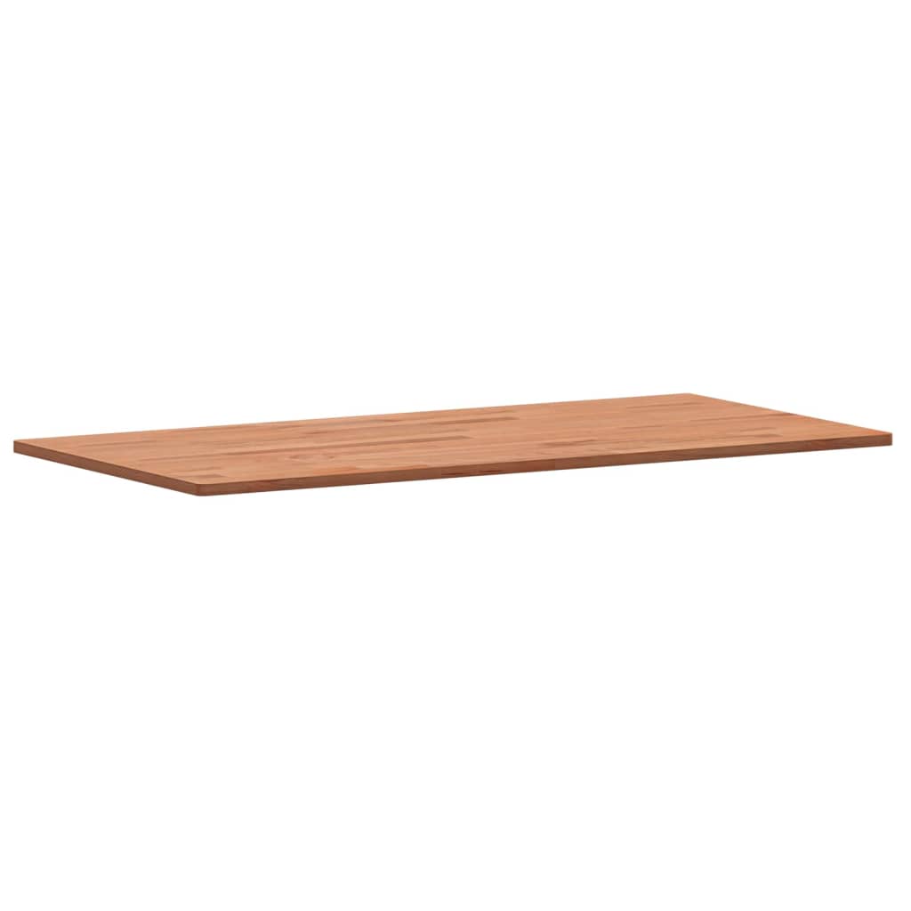 Piano Bagno 80x40x1,5 cm Legno Massello di Faggio