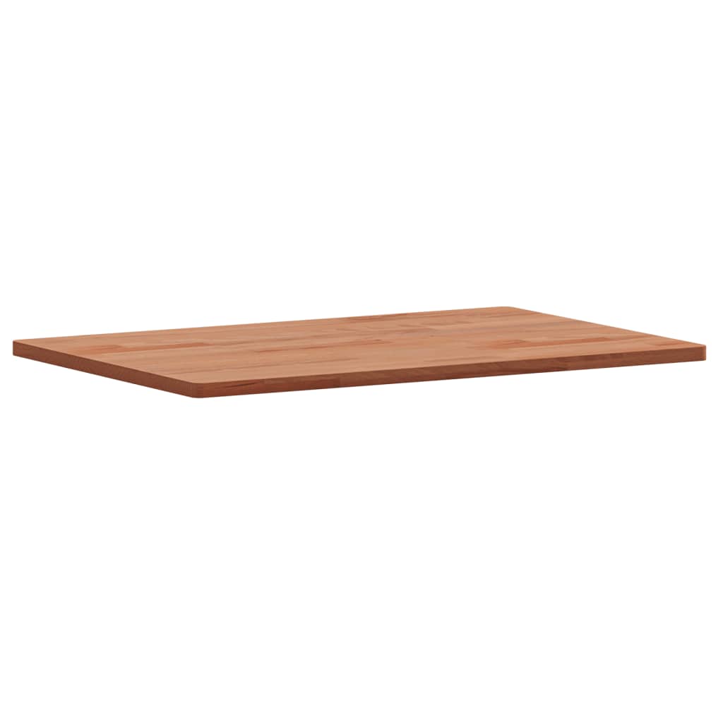Piano Bagno 60x40x1,5 cm Legno Massello di Faggio
