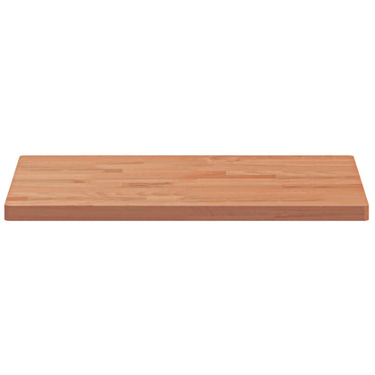 Piano Bagno 60x40x2,5 cm Legno Massello di Faggio