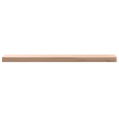 Mensola a Parete 60x20x2,5 cm in Legno Massello di Faggio