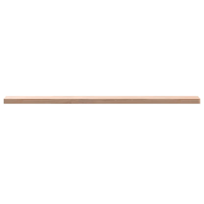 Mensola a Parete 100x20x2,5 cm in Legno Massello di Faggio