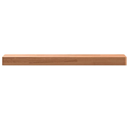 Mensola a Parete 60x20x4 cm in Legno Massello di Faggio