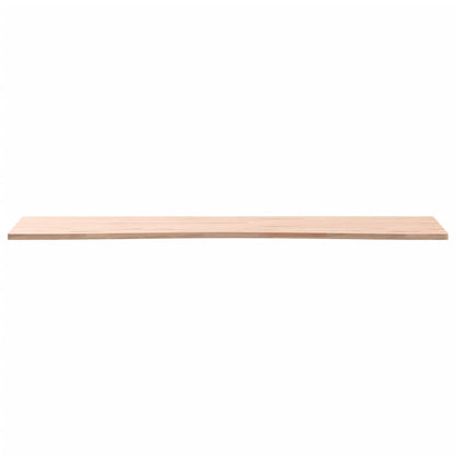 Piano per Scrivania 110x(55-60)x1,5 cm Legno Massello di Faggio