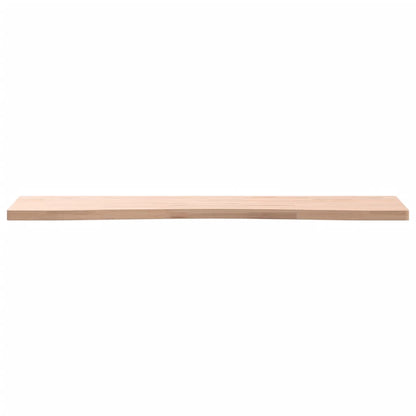 Piano per Scrivania 100x(45-50)x2,5 cm Legno Massello di Faggio