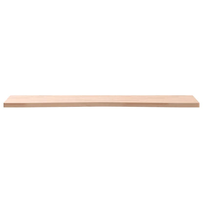 Piano per Scrivania 110x(55-60)x2,5 cm Legno Massello di Faggio