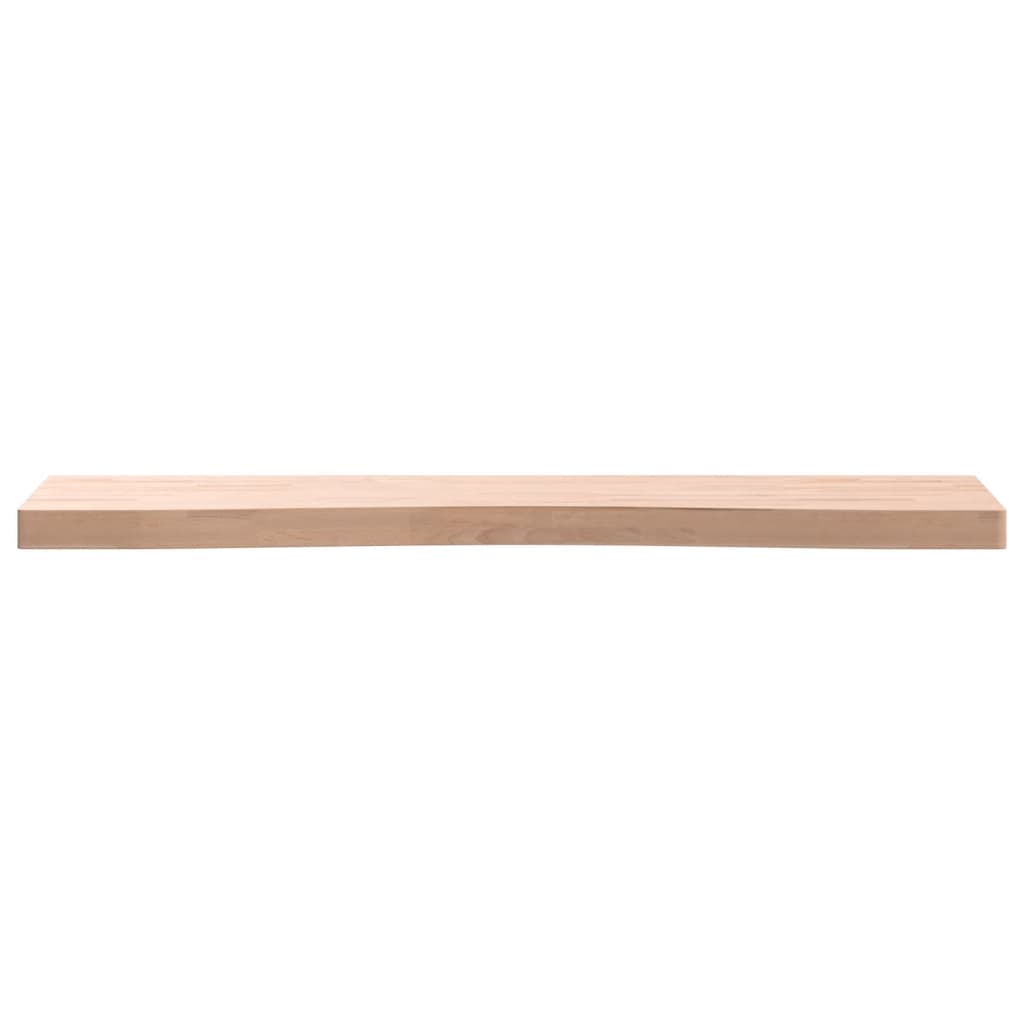 Piano per Scrivania 100x(45-50)x4 cm Legno Massello di Faggio