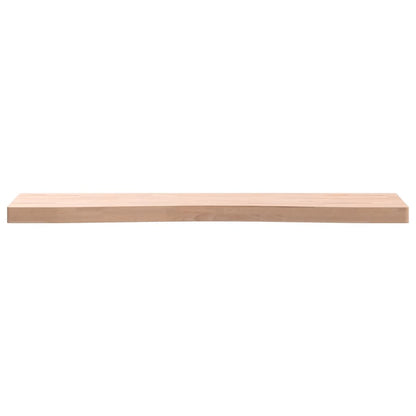 Piano per Scrivania 100x(45-50)x4 cm Legno Massello di Faggio