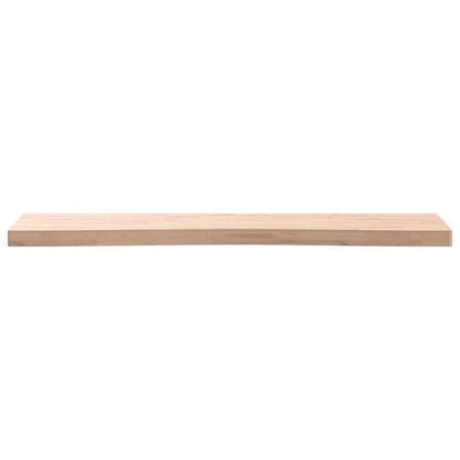 Piano per Scrivania 110x(55-60)x4 cm Legno Massello di Faggio