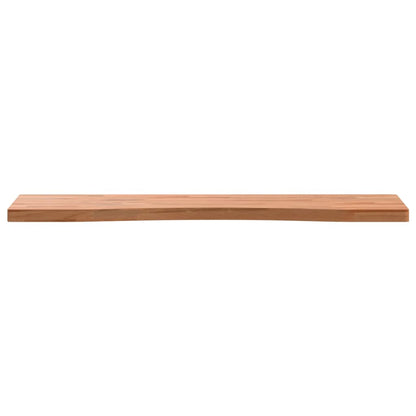 Piano per Scrivania 80x(36-40)x2,5 cm Legno Massello di Faggio