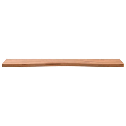Piano per Scrivania 100x(45-50)x2,5 cm Legno Massello di Faggio
