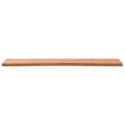 Piano per Scrivania 110x(55-60)x2,5 cm Legno Massello di Faggio