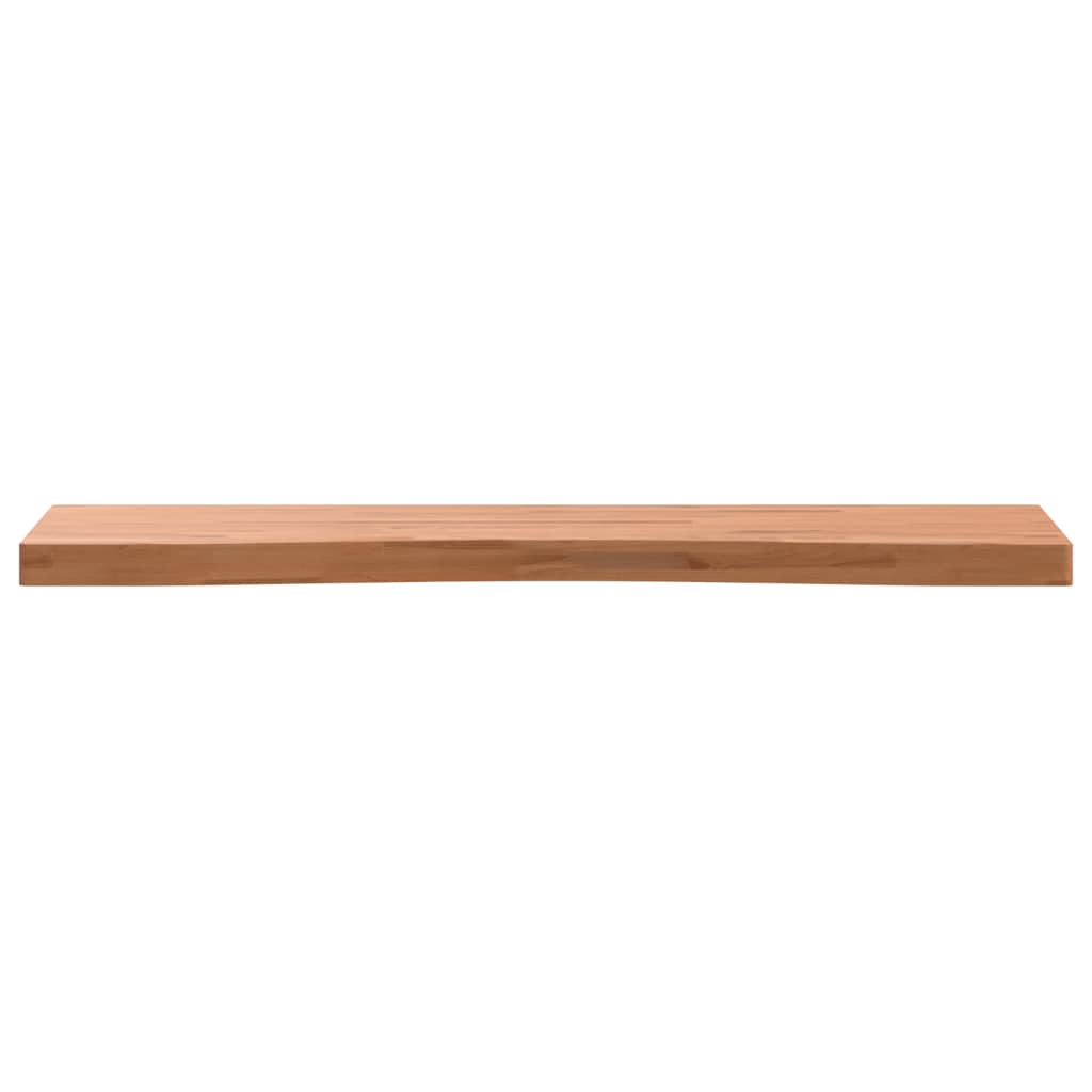 Piano per Scrivania 100x(45-50)x4 cm Legno Massello di Faggio