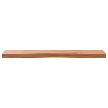 Piano per Scrivania 100x(45-50)x4 cm Legno Massello di Faggio