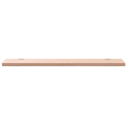 Piano Scrivania 100x50x2,5 cm in Legno Massello di Faggio