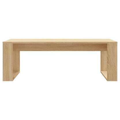 Tavolino da Salotto Rovere Sonoma 102x50x35cm Legno Multistrato
