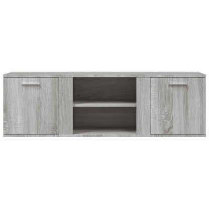 Mobile Porta TV Grigio Sonoma 120x34x37 cm in Legno Multistrato