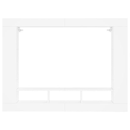 Mobile Porta TV Bianco 152x22x113 cm in Legno Multistrato