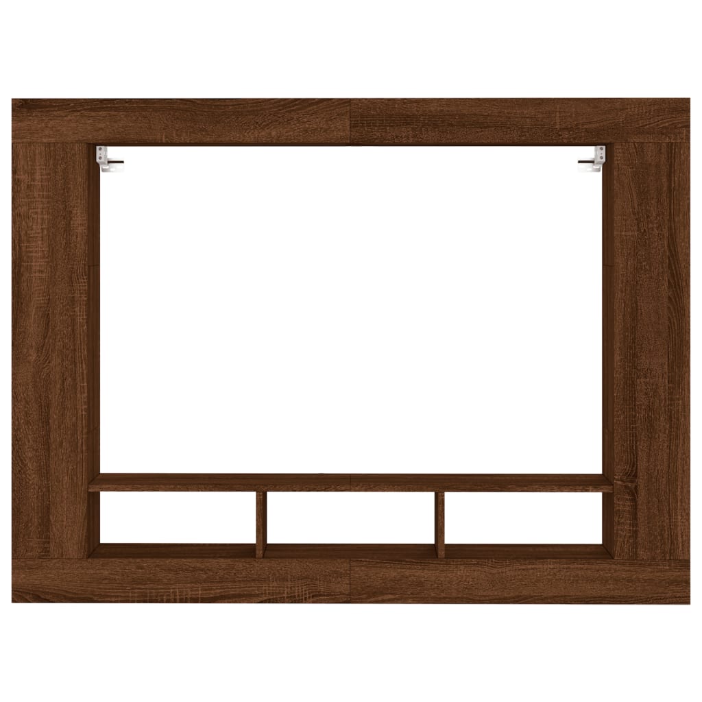 Mobile Porta TV Rovere Marrone 152x22x113 cm Legno Multistrato