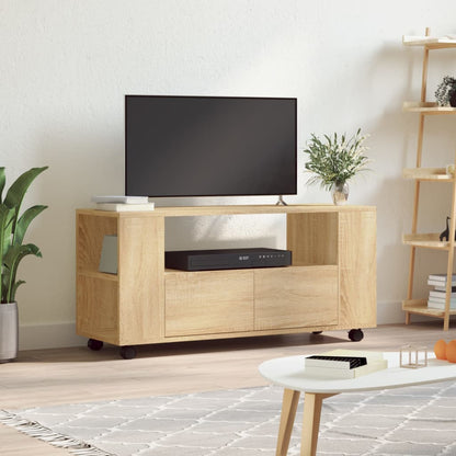 Mobile TV Rovere Sonoma 102x34,5x43 cm in Legno Multistrato