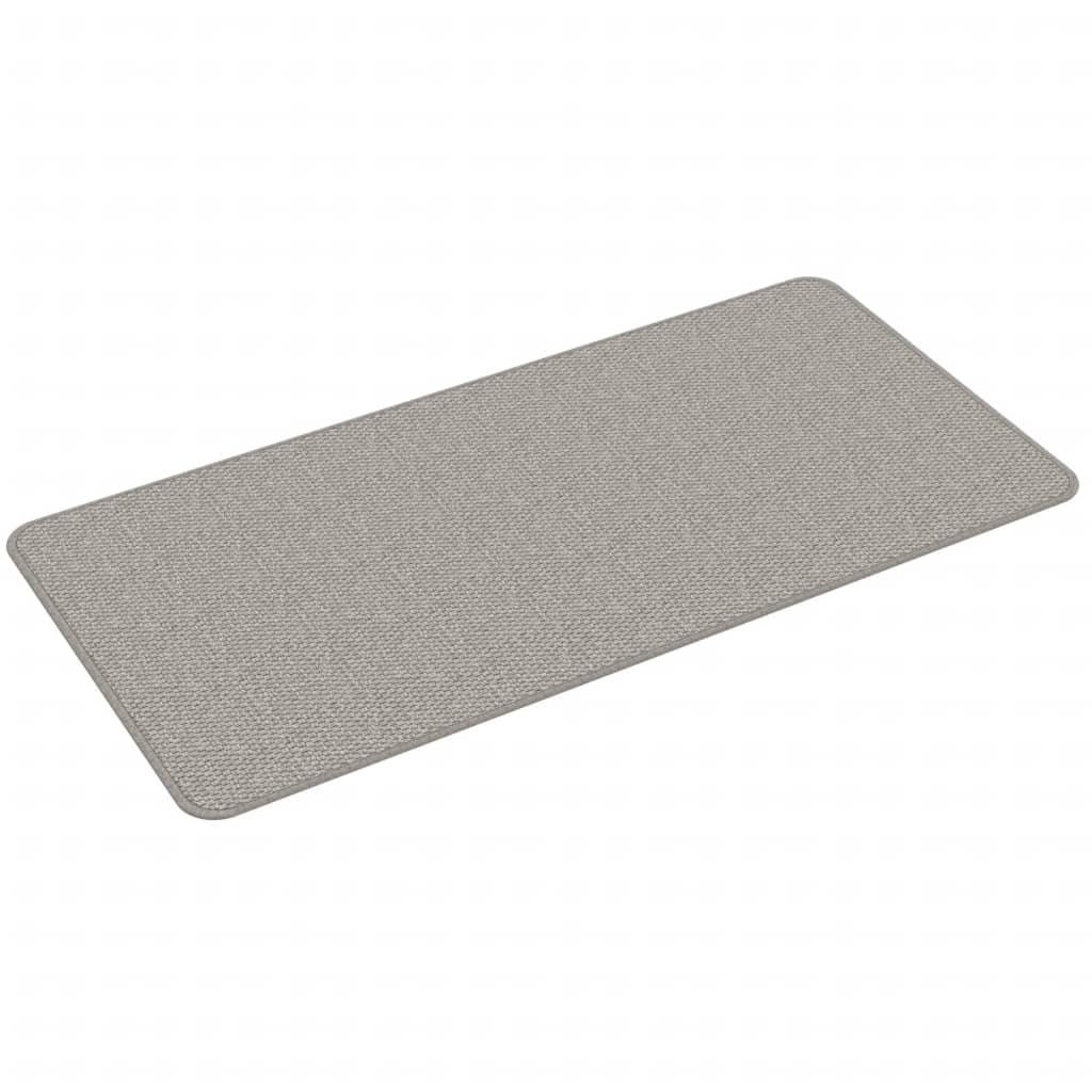 Tappeto Corsia Aspetto Sisal Tortora 50x100 cm