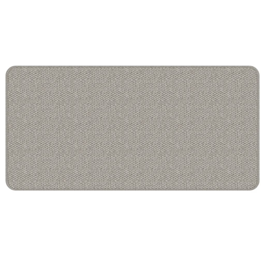 Tappeto Corsia Aspetto Sisal Tortora 50x100 cm